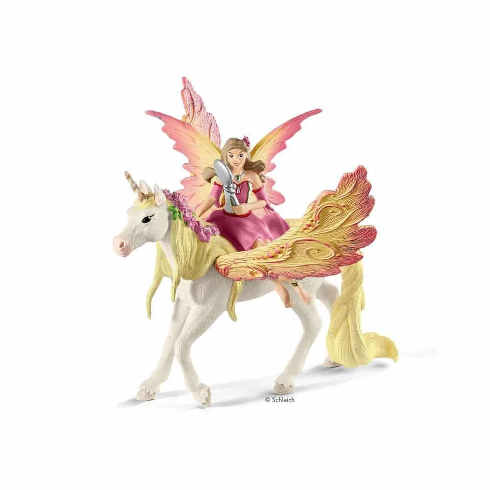Schleich Elfe Feya Mit Pegasus-Einhorn 1 Schleich Elfe Feya Mit Pegasus-Einhorn