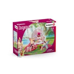 Schleich Elfencafé-Blüte 13 Schleich Elfencafé-Blüte -Kinder Spaß Verkaufsgeschäft Schleich Bayala Elfencafe Bluete mit zwei Elfen und Einhorn 42526 06