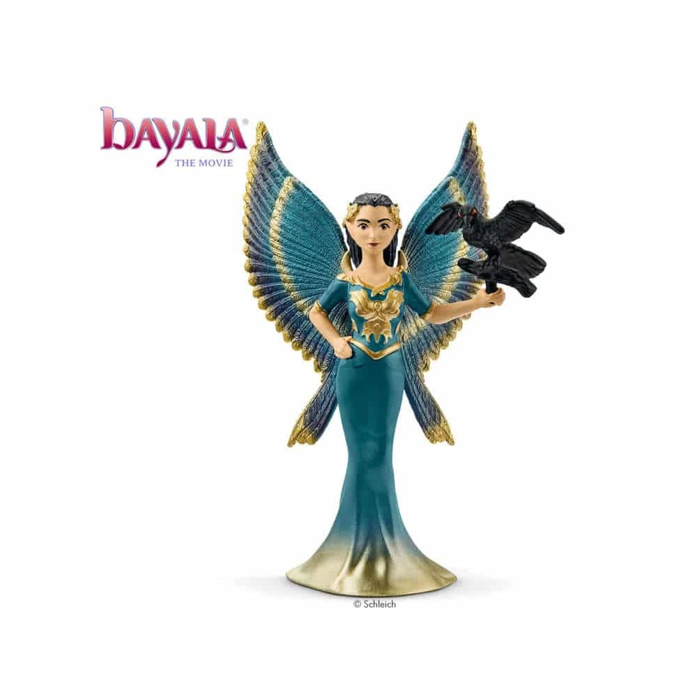 Schleich Elfe Ophira Mit Rabe 1 Schleich Elfe Ophira Mit Rabe