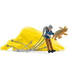 Schleich Dinosaurier Dino-Fallschirmrettung