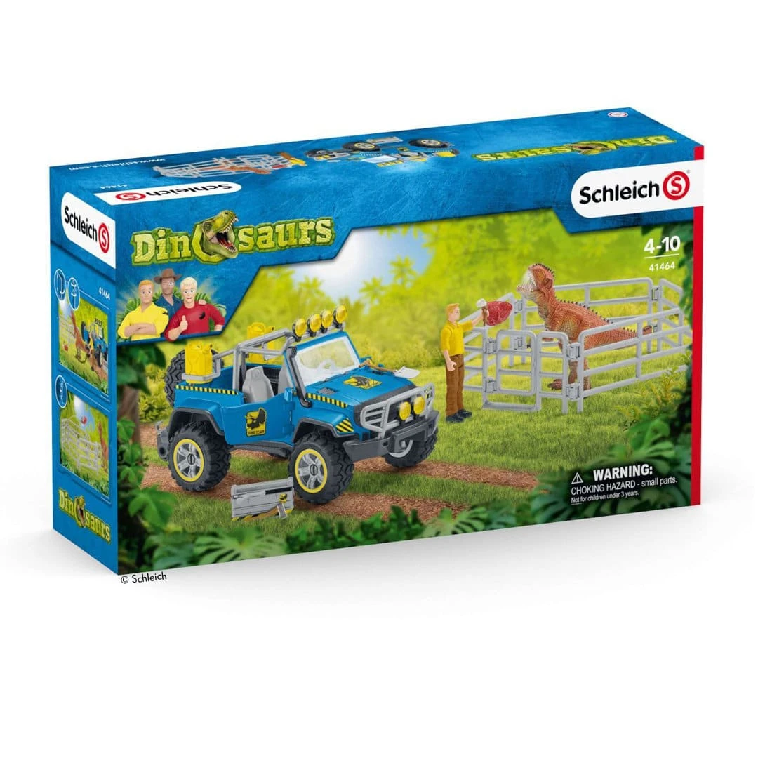 Schleich Dinosaurier Geländewagen Mit Dino-Außenposten 10 Schleich Dinosaurier Geländewagen Mit Dino-Außenposten – Bild 10