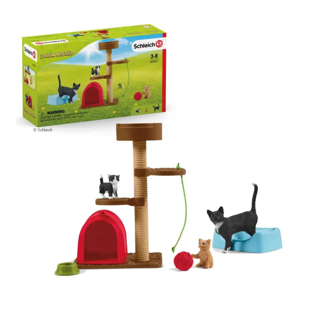 Schleich Farm World Spielspaß Für Niedliche Katzen 1 Schleich Farm World Spielspaß Für Niedliche Katzen