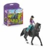 Schleich Lisa & Storm Reiterin Mit Pferd