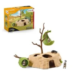 Schleich Wild Life Erdmännchen-Hügel