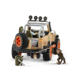 Schleich Wild Life Geländewagen Mit Seilwinde -Kinder Spaß Verkaufsgeschäft Schleich Wild Life Gelaendewagen mit Seilwinde 42410 02