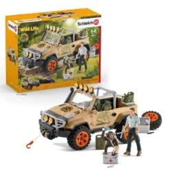 Schleich Wild Life Geländewagen Mit Seilwinde