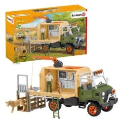 Schleich Wild Life Großer Truck Tierrettung