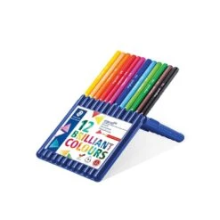 Staedtler Buntstifte Ergo Soft 12er & Fasermaler 12er -Kinder Spaß Verkaufsgeschäft Staedtler Buntstifte Ergo Soft Brilliant Colours 12er Set 01 1