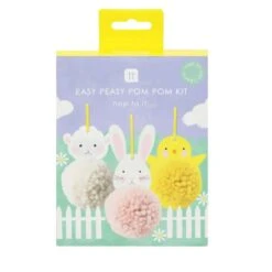Pom-Pom Oster-Bastelset Anhänger