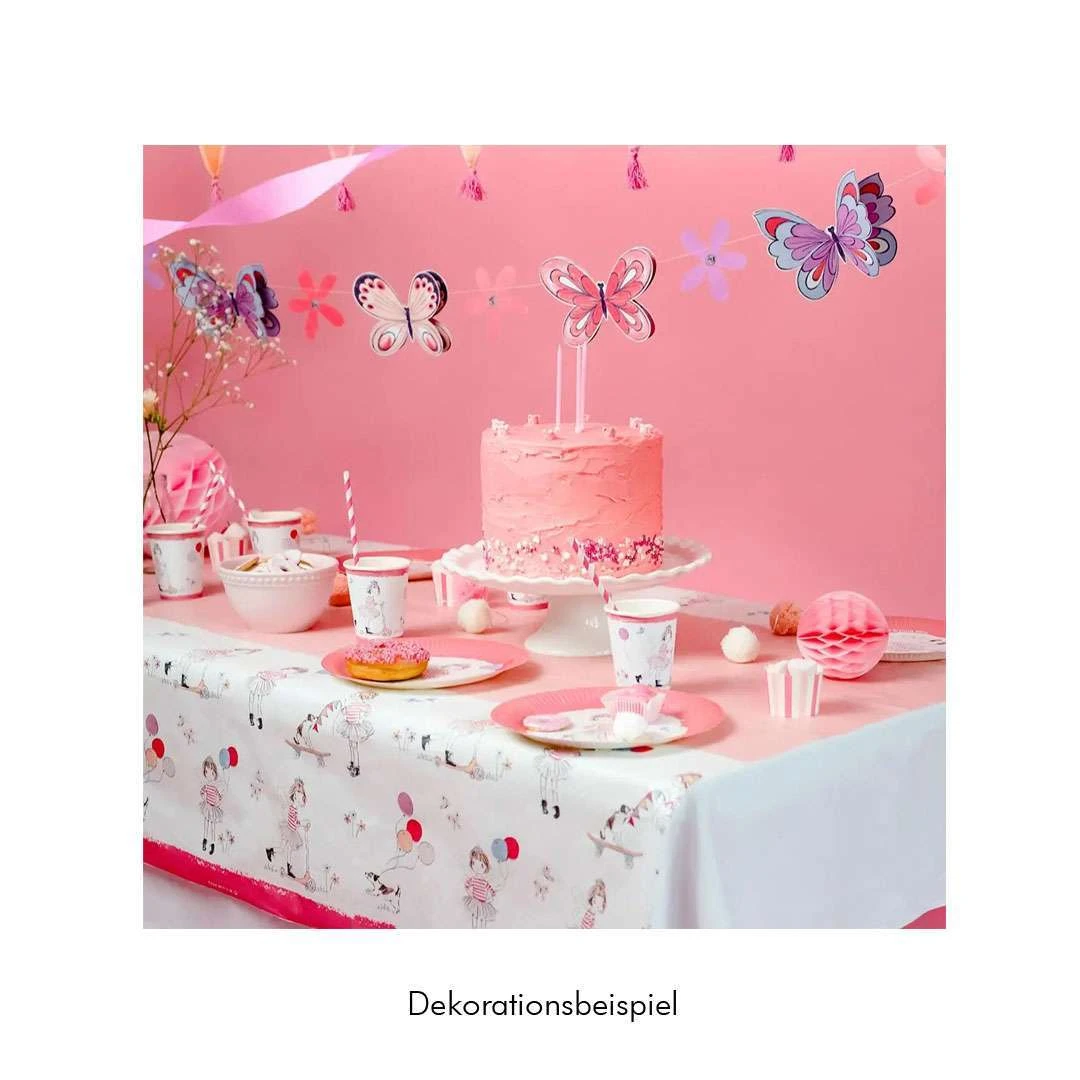 Party-Girlande 3D-Schmetterlinge 3 Party-Girlande 3D-Schmetterlinge – Bild 3