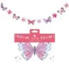 Party-Girlande 3D-Schmetterlinge