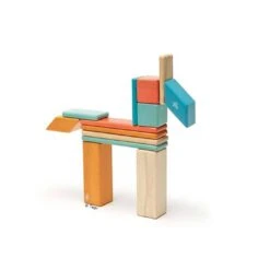 14 Tegu Magnetische Holzbausteine Im Set -Kinder Spaß Verkaufsgeschäft Tegu 14 Magnetische Holzbausteine Magnet Bausteine 09