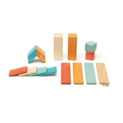 14 Tegu Magnetische Holzbausteine Im Set -Kinder Spaß Verkaufsgeschäft Tegu 14 Magnetische Holzbausteine Magnet Bausteine 17