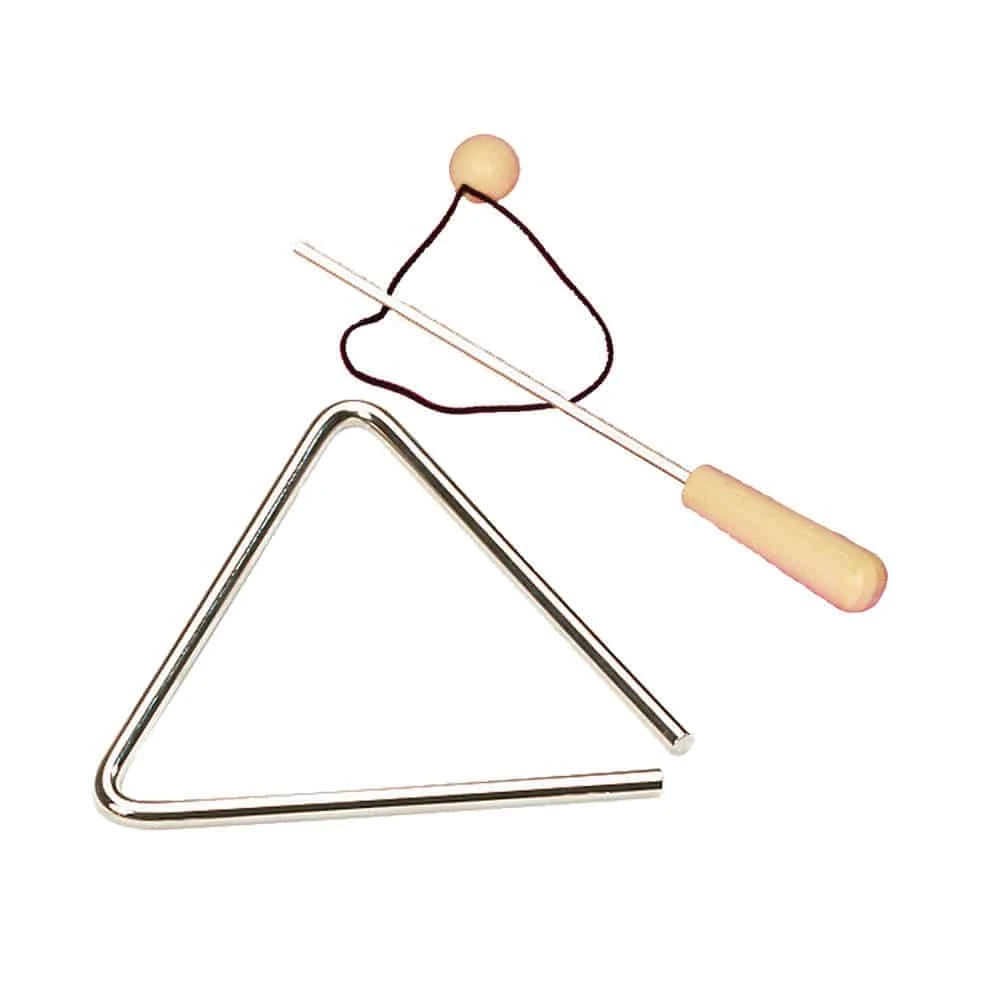 Triangel 8mm Tonstahl Mit Schlägel 1 Triangel 8mm Tonstahl Mit Schlägel