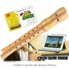 Flute Master Lern-App Mit Holz-Blockflöte, Barock Oder Deutsch