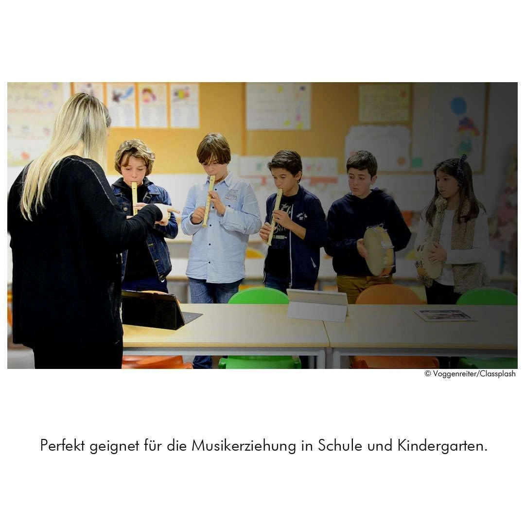 Flute Master Lern-App Mit Holz-Kunststoff-Blockflöte 6 Flute Master Lern-App Mit Holz-Kunststoff-Blockflöte – Bild 6