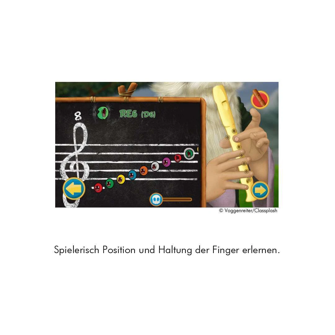 Flute Master Lern-App Mit Holz-Kunststoff-Blockflöte 10 Flute Master Lern-App Mit Holz-Kunststoff-Blockflöte – Bild 10