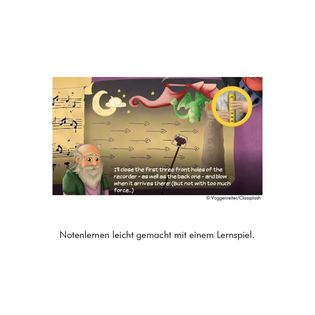Flute Master Lern-App Mit Holz-Blockflöte, Barock Oder Deutsch 9 Flute Master Lern-App Mit Holz-Blockflöte, Barock Oder Deutsch – Bild 9