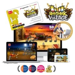 Rhythmic Village Lern-App Für Rhythmus Und Noten