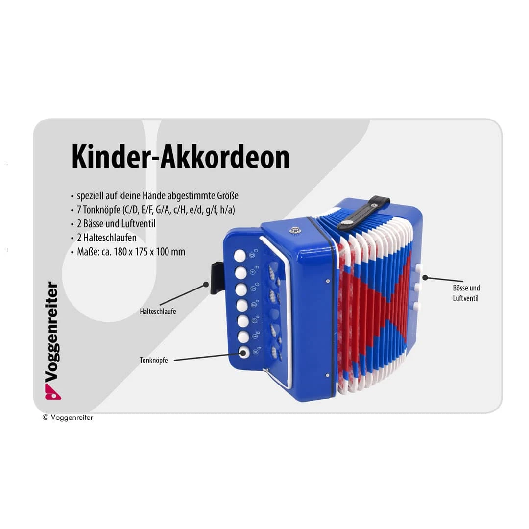Mini-Akkordeon Für Kinder 5 Mini-Akkordeon Für Kinder – Bild 5