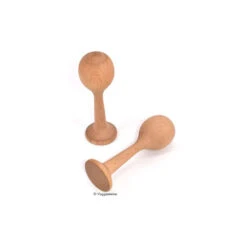 Kleine Holz-Maracas Im Paar
