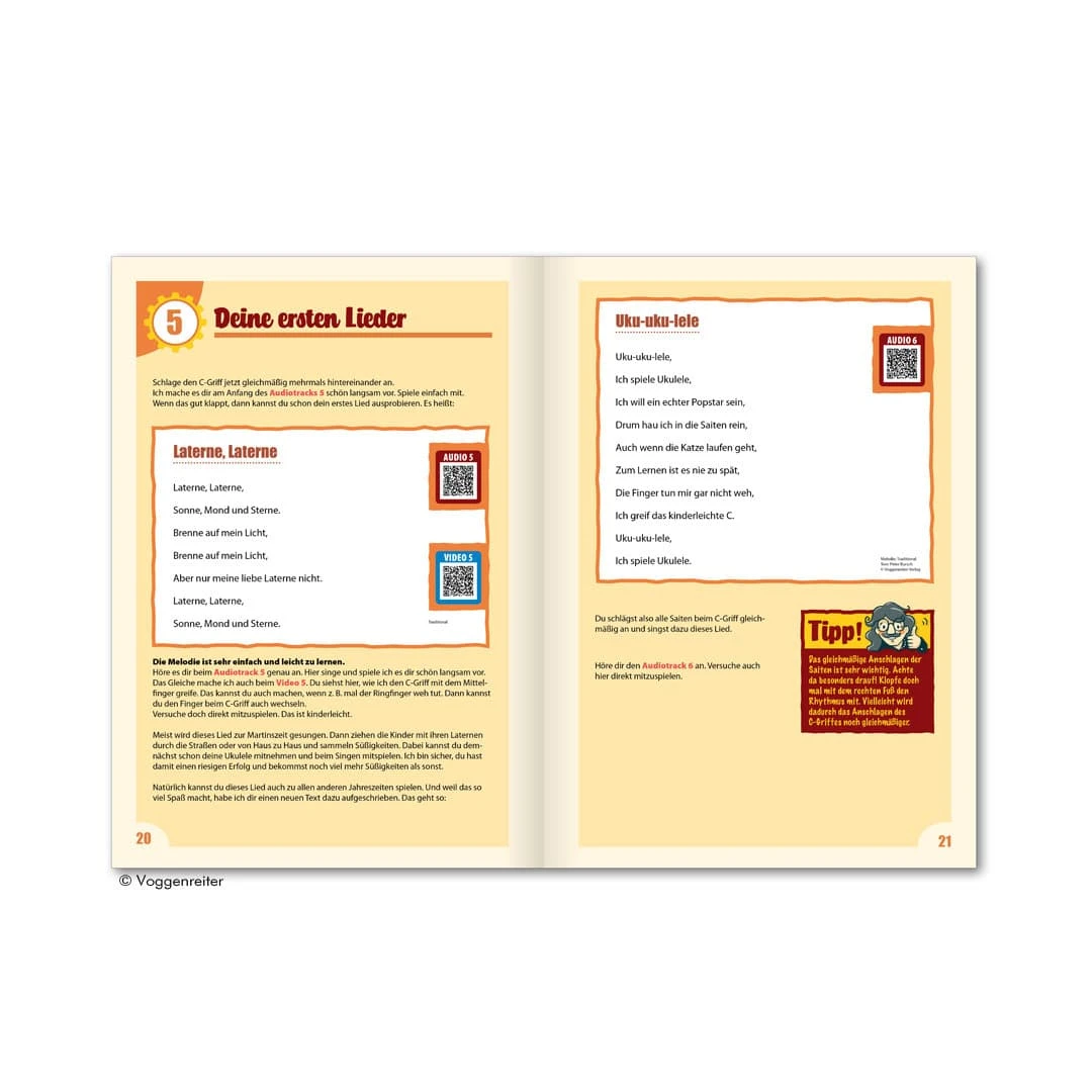 Peter Burschs Kinder-Ukulelenbuch 6 Peter Burschs Kinder-Ukulelenbuch – Bild 6