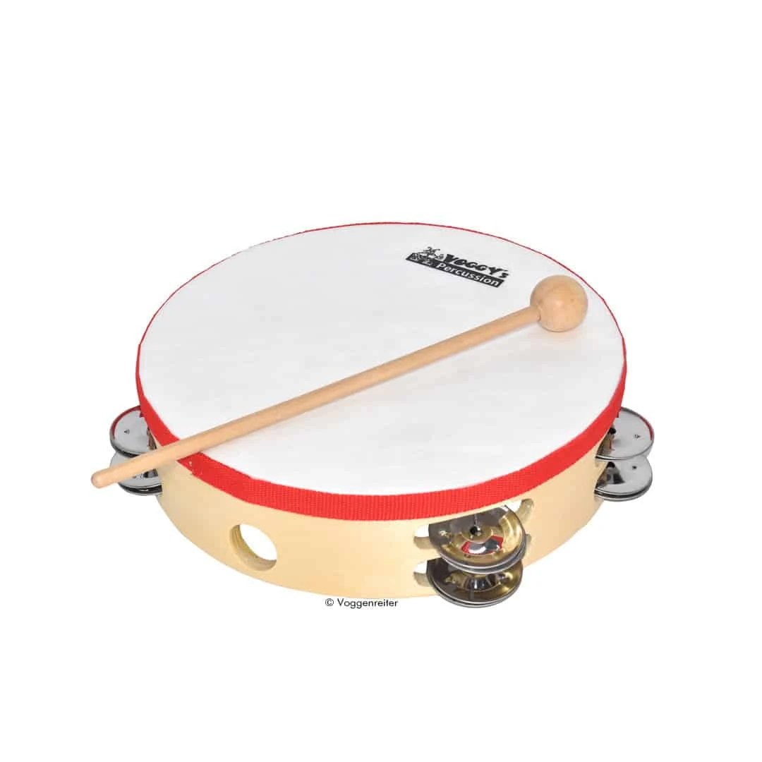 Voggy’s Großes Tamburin Mit Schellen 1 Voggy’s Großes Tamburin Mit Schellen