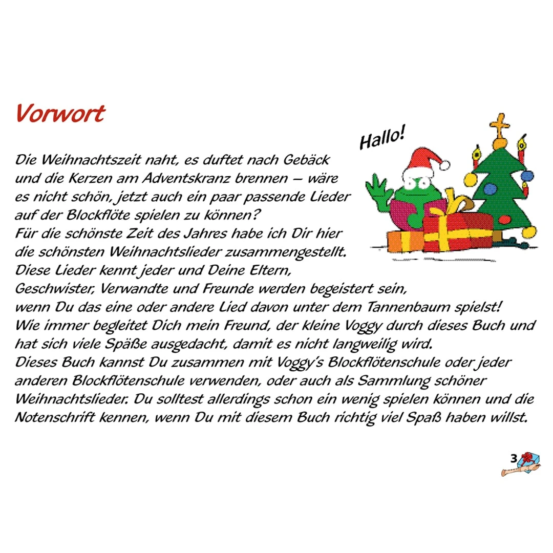 Voggy’s Weihnachtslieder Für Blockflöte 3 Voggy’s Weihnachtslieder Für Blockflöte – Bild 3