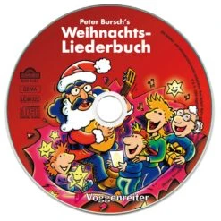 Peter Burschs Weihnachts-Liederbuch Mit CD 7 Peter Burschs Weihnachts-Liederbuch Mit CD -Kinder Spaß Verkaufsgeschäft Weihnachtslieder CD